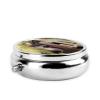 Wheels Abandoned Pill Box Pill Case Medicine Pill Organizer with 3 Compartments Travel Pillbox for Purse & Pocket Vitamins Fish Oil view 3