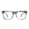 AOOLIA Square Transparent Reading Glasses for Women Men Oversize Lightweight Reader Diopters Eyeglasses with Spring Hinge (Tortoise, 1.0, multiplier_x) view 1