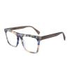 AOOLIA Square Transparent Reading Glasses for Women Men Oversize Lightweight Reader Diopters Eyeglasses with Spring Hinge (Tortoise, 1.0, multiplier_x) view 2