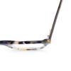 AOOLIA Square Transparent Reading Glasses for Women Men Oversize Lightweight Reader Diopters Eyeglasses with Spring Hinge (Tortoise, 1.0, multiplier_x) view 3