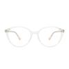 AOOLIA Cutie Cat Eye Transparent Reading Glasses Vintage Lightweight Reader Diopters Butterfly Eyeglasses with Spring Hinge (Clear, 2.25, multiplier_x) view 1