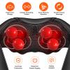 Neck Massager with Heat, Back Massager Deep Tissue, Electric 3D Kneading Massage Pillow for Pain Shiatsu Back and Shoulder Massager, Birthday Christmas Gift for Women Men Dad Mom view 2