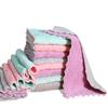 12 Pack Cleaning Cloth Kitchen Cloth, Dish Towels Super Absorbent Coral Velvet Dishtowels, Microfiber Premium Soft Tea Towels, Quick Dry Rags, Multipurpose Reusable Washcloths, Non-Stick Oil Cloths. view 1