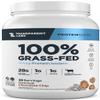 Transparent Labs Grass-Fed Whey Protein Isolate - Naturally Flavored, Gluten Free Whey Protein Powder with 28g of Protein per Serving & 9 Amino Acids - 30 Servings, Oatmeal Chocolate Chip Cookie view 1
