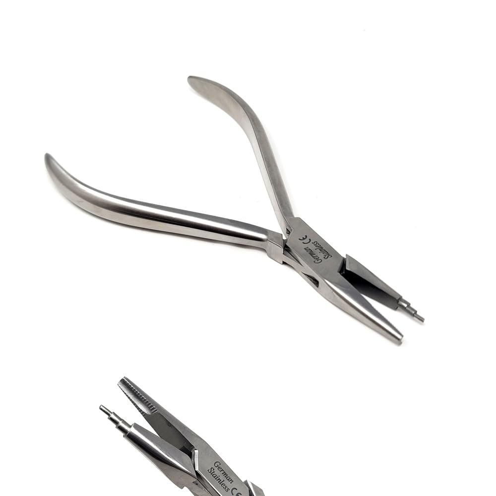 Tweed Omega Loop Forming Pliers Orthodontic Dental Adjusting Arch Wire Bending Closing Orthodontic Stainless Steel Instruments
