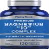 Piping Rock Magnesium 10 in One Complex | 130 Capsules | Supplement for Men and Women | Vegetarian, Non-GMO, Gluten Free view 1