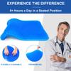 Gel Seat Cushion for Long Sitting Pressure Relief(Super Large&Thick) -Wheelchair Cushion for Pressure Sores - Coccyx,Sciatica & Tailbone Pain Relief Cushion- Non-Slip Butt Pillow for Office, Home, Car view 3