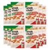 Snak Club Tajin Crunchy Peanuts, Nuts with Chili and Lime Seasoning, Mild, 2.25 oz Snack Bags, 12 Pack view 1
