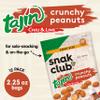 Snak Club Tajin Crunchy Peanuts, Nuts with Chili and Lime Seasoning, Mild, 2.25 oz Snack Bags, 12 Pack view 3