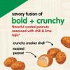 Snak Club Tajin Crunchy Peanuts, Nuts with Chili and Lime Seasoning, Mild, 2.25 oz Snack Bags, 12 Pack view 4