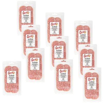 Charcuteria de Espana Sliced Salchichon (10 x 3 ounces)