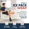 Ankle Compression Sleeve for Achilles Tendonitis Relief, Ankle Ice Pack Wrap, Foot Brace Sprained Ankle Support for Women and Men, Freeze Cold Packs for Plantar Fasciitis view 2