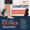 Ankle Compression Sleeve for Achilles Tendonitis Relief, Ankle Ice Pack Wrap, Foot Brace Sprained Ankle Support for Women and Men, Freeze Cold Packs for Plantar Fasciitis view 4