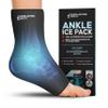 Ankle Compression Sleeve for Achilles Tendonitis Relief, Ankle Ice Pack Wrap, Foot Brace Sprained Ankle Support for Women and Men, Freeze Cold Packs for Plantar Fasciitis view 1