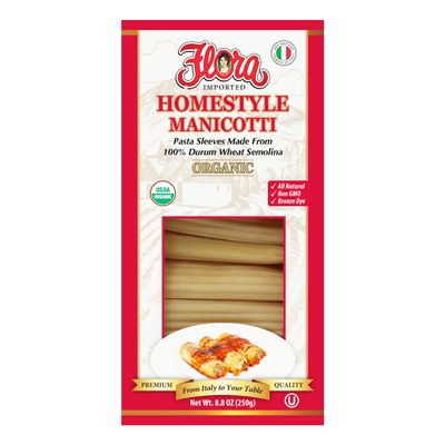 Homestyle Organic Manicotti