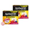 Airborne 1000mg Vitamin C with Vitamin D + Zinc Sugar Free Multivitamin Immune Support Effervescent Fizzy Drink Tablets, Very Berry Flavor with Powerful Antioxidants VIT A C & E, 30 Tablets (2 Pack) view 1
