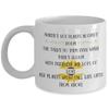 Auntie of Plants: Blooming with Love in a 11 or 15 Oz Happy Sipping Mug view 1