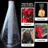 100 ftx34 in Extra Wide Clear Cellophane Wrap Roll with Irregular White Dot, Transparent Thicker Cellophane Roll, Gift Baskets Wrap Cellophane Film for Treats, Gifts, Holiday, Christmas Wrapping view 3