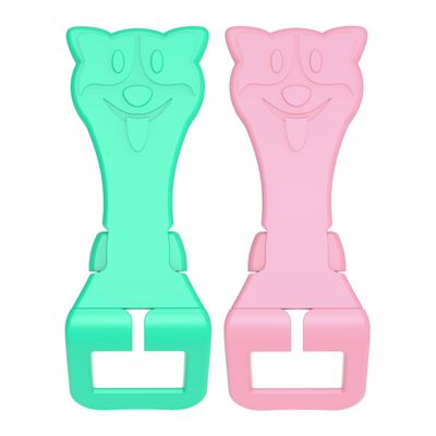 Unbuckle Release Assistant Tool, Easy Way to Unbuckle, Perfect for School Drop-Offs and Travel to Release Buckle (Mint-Pink,REDESIGNED)