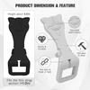 Unbuckle Release Assistant Tool, Easy Way to Unbuckle, Perfect for School Drop-Offs and Travel to Release Buckle (Black-Grey,REDESIGNED) view 2