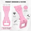 Unbuckle Release Assistant Tool, Easy Way to Unbuckle, Perfect for School Drop-Offs and Travel to Release Buckle (Pink-REDESIGNED) view 2