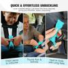Unbuckle Release Assistant Tool, Easy Way to Unbuckle, Perfect for School Drop-Offs and Travel to Release Buckle (Blue-Mint,REDESIGNED) view 4