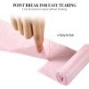3 Rolls Small Trash Bags - 60 Counts Durable 4 Gallon Small Garbage Bags for home office kitchen Bathroom Bedroom Trash Can linersPink view 3