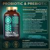 Oral Probiotics for Mouth Bad Breath - Dental Probiotics for Teeth and Gums - 3 Billion CFU Advanced Bad Breath Treatment for Mouth Health - 45 Prebiotic and Probiotic Lactobacillus Salivarius Tablets view 3