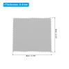 PATIKIL 3.15x3.15" Jewelry Cleaning Cloth, 50Pcs Individually Wrapped Double-Sided Microfiber Polishing Cloth for Silver Gold Brass Platinum Jewelry, Light Gray view 2