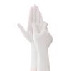 BAMFY Household Nitrile Disposable Gloves 30 Pairs Watertight Dishwashing Gloves Kitchen Cleaning Gloves for Dishes Clean Gardening Washing Up Gloves (Color : White, Size : Medium) view 1