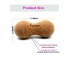 Rreadean Cork Peanut Massage Ball, Lacrosse Ball Peanut Roller Massage for Rigger Point Therapy, Relax Muscles,Back Pain, Yoga & Posture Improvement view 4