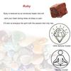 Ruby Raw Crystals, Large 1.25-2.0" Healing Crystals Natural Rough Stones Crystal for Tumbling, Cabbing, Fountain Rocks, Decoration, Polishing, Wire Wrapping, Wicca & Reiki view 4