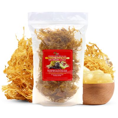 Peruvian Irish Sea Moss | Wildcrafted from St. Lucia | 4 oz Makes ~120+ oz Sea Moss Gel | 100% Natural, Raw & Sun-Dried | Dr. Sebi Inspired, Nutrient-Rich Irish Moss for Health & Wellness