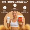 Peruvian Irish Sea Moss | Wildcrafted from St. Lucia | 4 oz Makes ~120+ oz Sea Moss Gel | 100% Natural, Raw & Sun-Dried | Dr. Sebi Inspired, Nutrient-Rich Irish Moss for Health & Wellness view 4