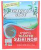 Emerald Cove Organic Toasted Nori Sushi, USDA Organic, 10 Pieces (Pack Of 6) view 1