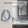 Aifeedi CPAP Hose Holder for Bed, 2 Pack CPAP Hook CPAP Hose Hanger with Anti-Unhook Feature, CPAP Mask Hook & CPAP Tubing Holder, CPAP Supplies Prevents Hose Tangle for Better Sleep view 4
