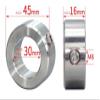Retainer Ring, Fixed Ring Retainer Ring, GDZS Retainer Ring, Stainless Steel Retainer Ring, Optical Shaft Fixed Thrust Ring, Screw Locking Sleeve, Throat Collar Sleeve (Two Sets) view 2