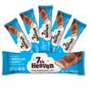 7th Heaven, Vegan Oat Milk Chocolate Snack Bars: Caramelized Coconut - (1.6 oz - 6 Pack), Healthy Chocolate, Perfect Valentines Gift For Your Loved Ones, 100% Dairy Free, Non GMO, Kosher Parve, Cruelty Free, Fair Trade Cocoa view 1