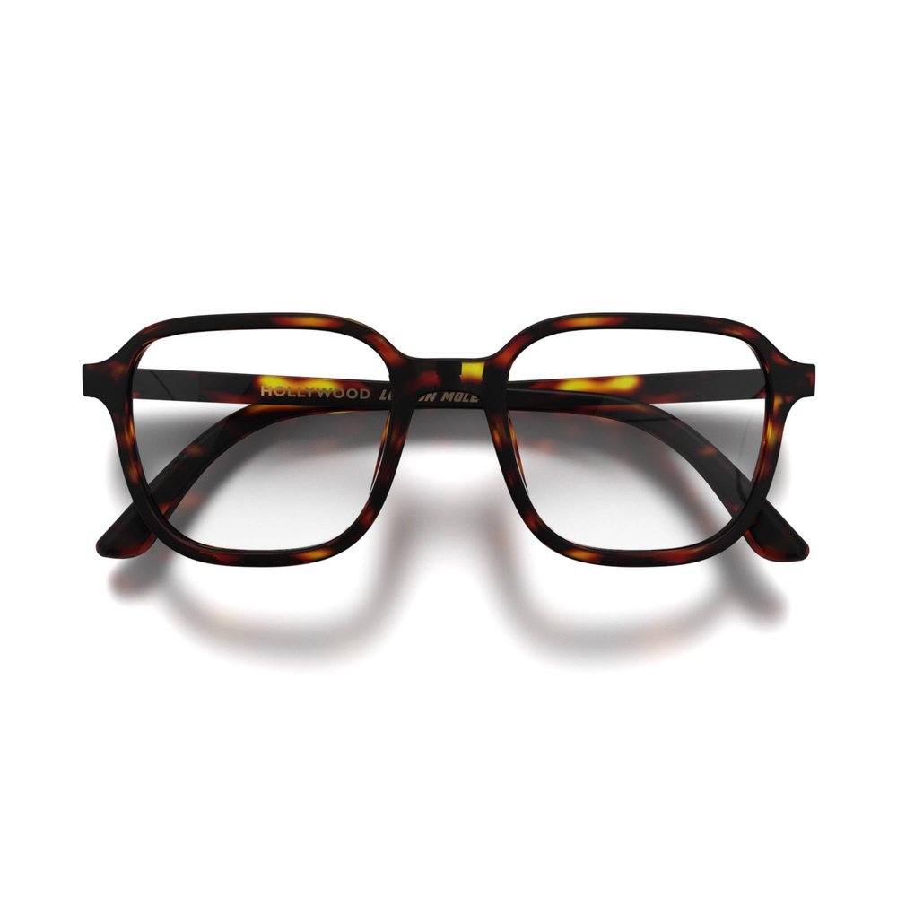 LONDON MOLE Hollywood reading glasses | Cool square shaped readers | Mens Womens Unisex | Spring hinges