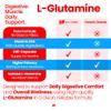 HealthFare L Glutamine 1000mg | 240 Vegan Capsules | Extra Strength Amino Acid Supplement | Supports Digestive Balance, Nutrient Absorption & Muscle Recovery | Non-GMO, Gluten-Free | Made in USA view 4