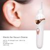 Electric Ear Vacuum Cleaner with LED Light Soft Tip USB Charging Ear Wax Removal Tool Ear Vacuum Soft Ear Cleaner Earwax Removal Kit for Adults (White) view 4