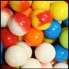 Bayside Candy Lightning Bolts Bubble Gum Balls - Sour Candy Filled Gumballs (1Lb) view 2