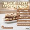 Protein Crispy Rice Treats, 15g Protein, 3g-7g Net Carbs, Low Carb, Fluffy, Soft, Chewy, Gluten Free, High Fiber, Keto-Friendly, No Aftertaste (Chocolate Vanilla Remix, 5 Pack) view 4