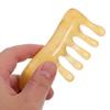 GLEAVI Beeswax Massage Comb 2Pcs Set Handheld Scalp Scraping Tool for Relaxation and Head Care Smooth Texture Portable 3.93X1.96In view 4
