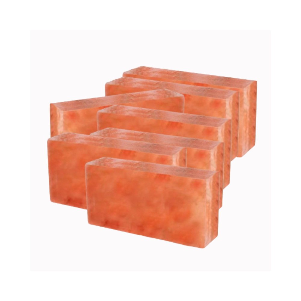 Himalayan Salt Blocks for Home Improvement Pack of 12 (Size 8X4X2)