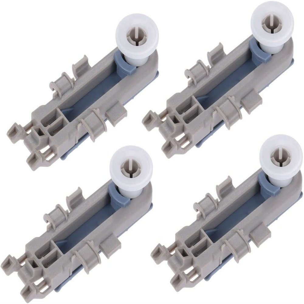 4 PC Dishwasher Upper Dishrack Roller Wheel Replaces For Whirlpool GU2300XTVB1 GU2300XTVB2 GU2300XTVB3 GU2300XTVQ0 GU2300XTVQ1 GU2300XTVQ2 GU2300XTVQ3 GU2300XTVS0 WDF310PLAT3 WDF310PLAT4 WDF310PLAT5
