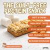 Protein Crispy Rice Treats, 15g Protein, 3g-7g Net Carbs, Low Carb, Fluffy, Soft, Chewy, Gluten Free, High Fiber, Keto-Friendly, No Aftertaste (Fluffy Peanut Butter, 5 Pack) view 4