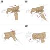 Actimove Professional Wrist Brace Suede Finish, Lace-Closure | Wrist Splint for Arthrosis, Rheumatoid Arthritis, Sprains, Tendon, Soft Tissue & Ligament Injuries, Postoperative Care | Beige, Left, Medium view 4