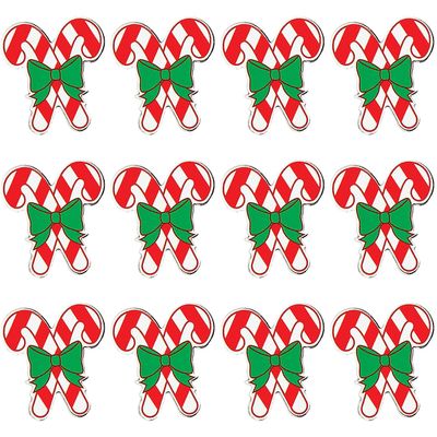 Bulk 144 Pieces Christmas Candy Cane Pins