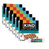 KIND ZERO Added Sugar Bars, Keto Snack, Dark Chocolate Nuts and Sea Salt, Good Source of Fiber, Gluten Free, Low Sugar, 6g Protein, 30 Count view 1